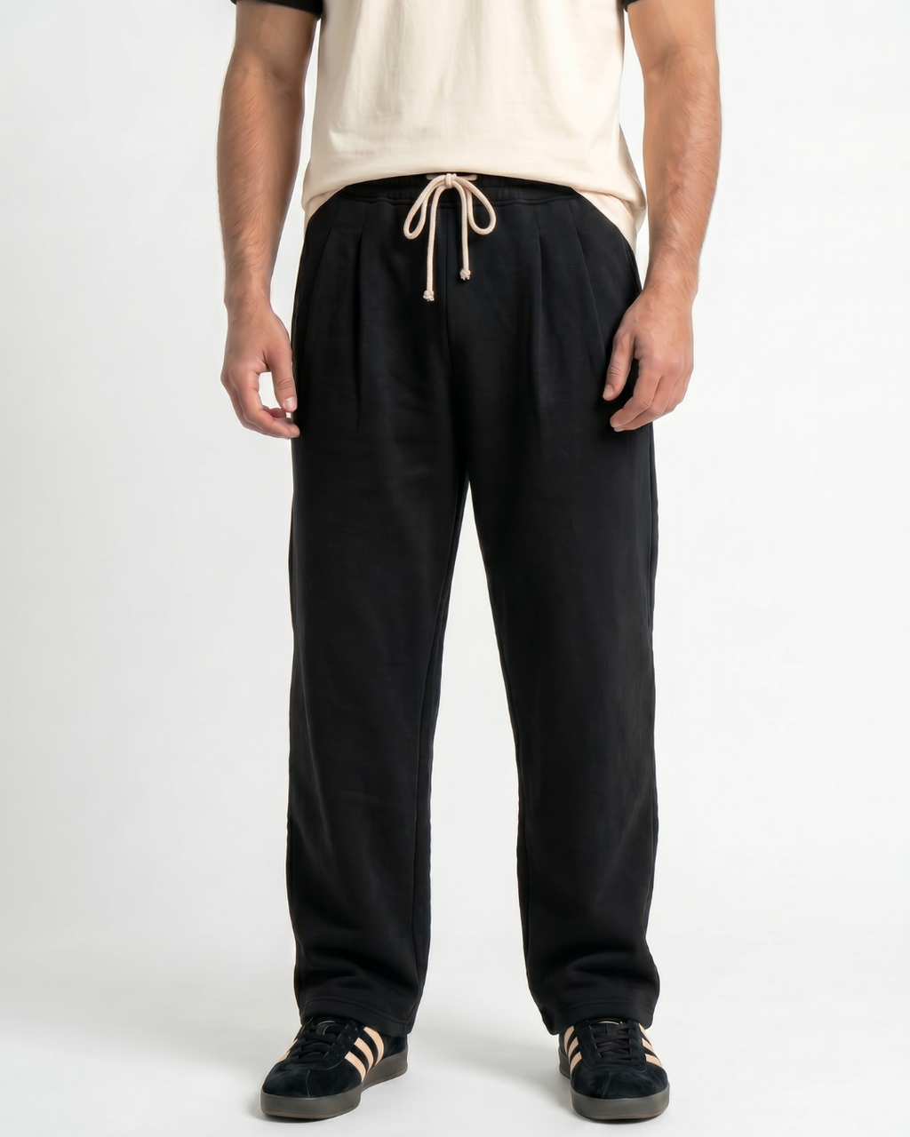 Premium Pleated Sweatpants