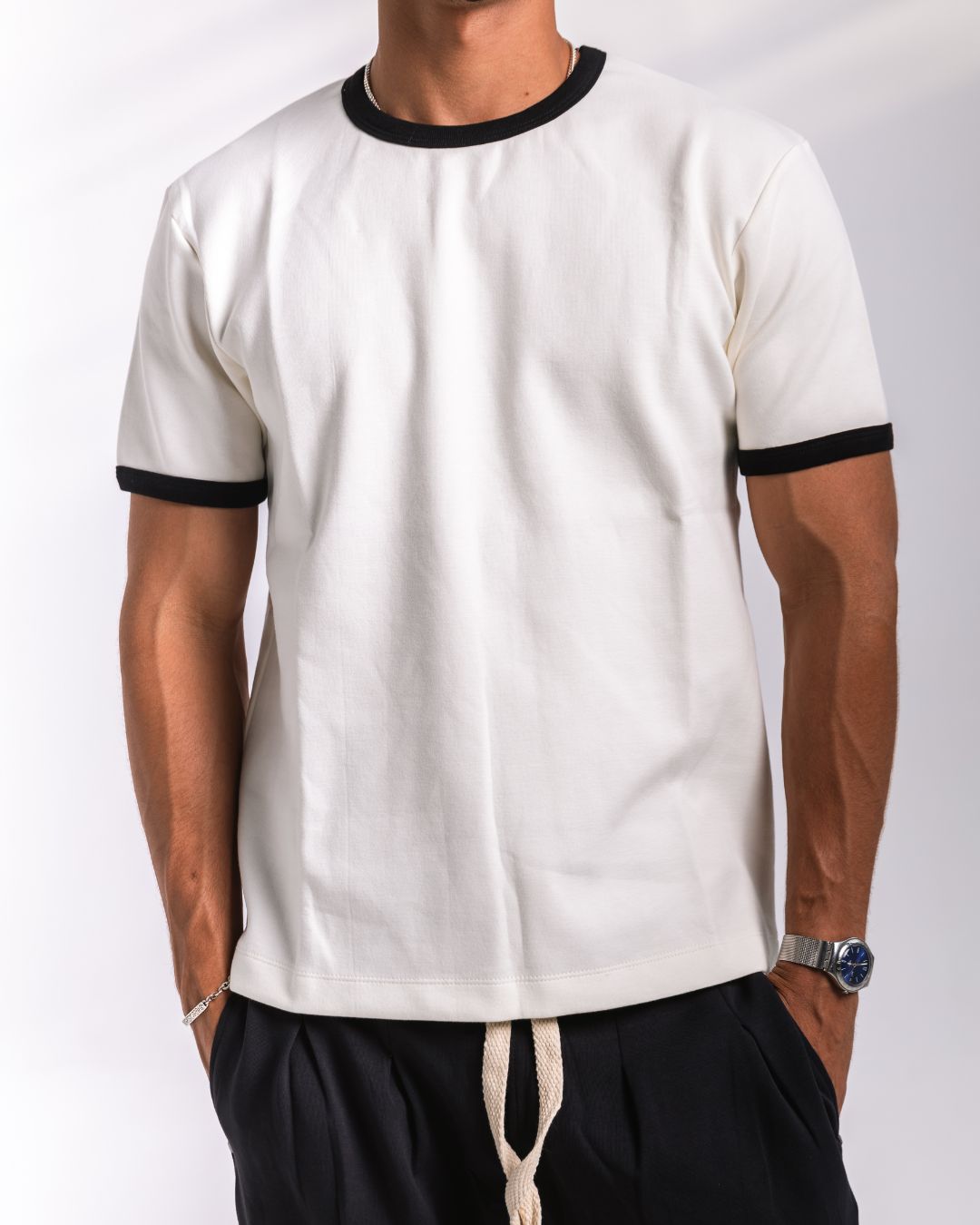 Ringer T-Shirt (white)