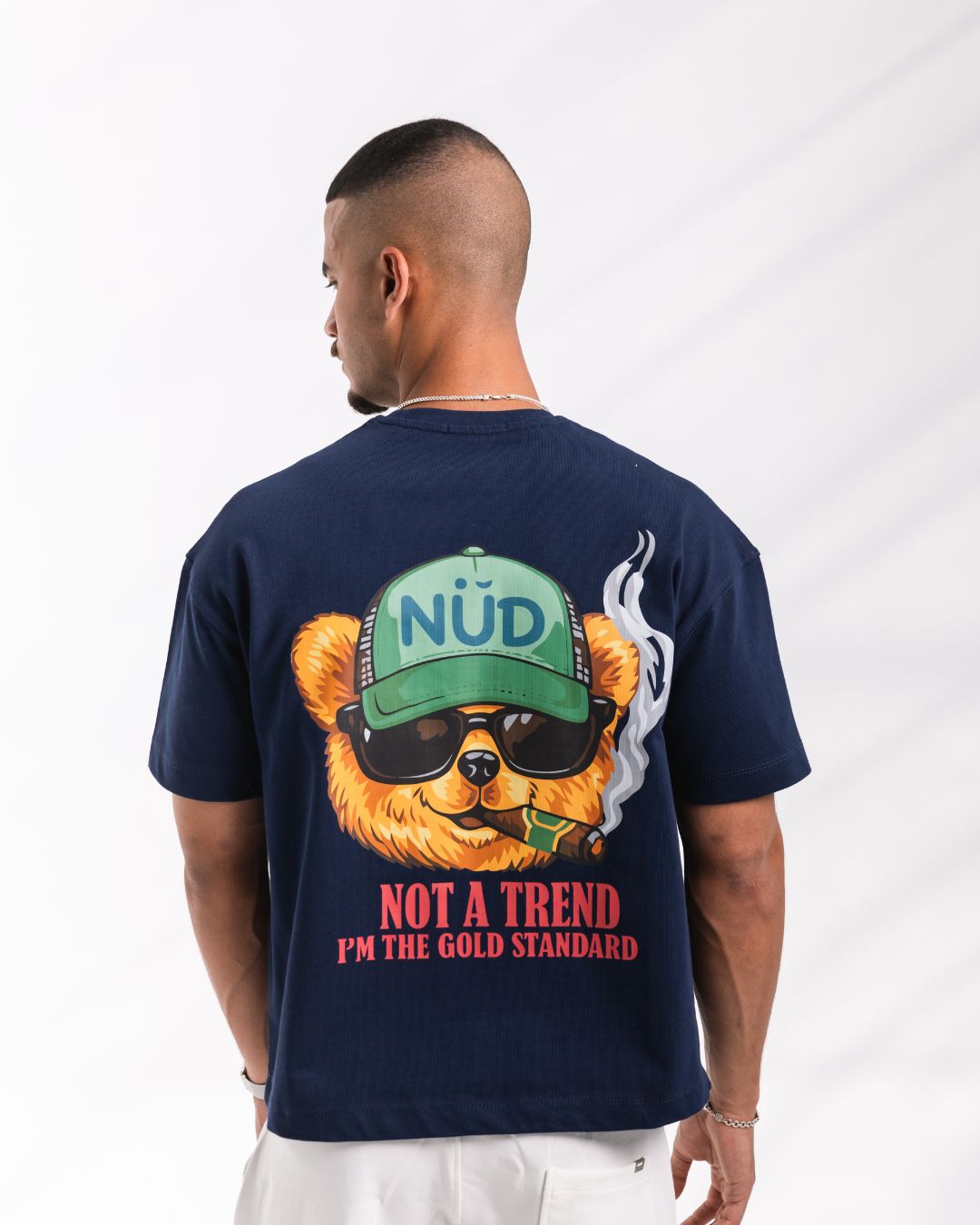 Gold Standard BearTee (navy)