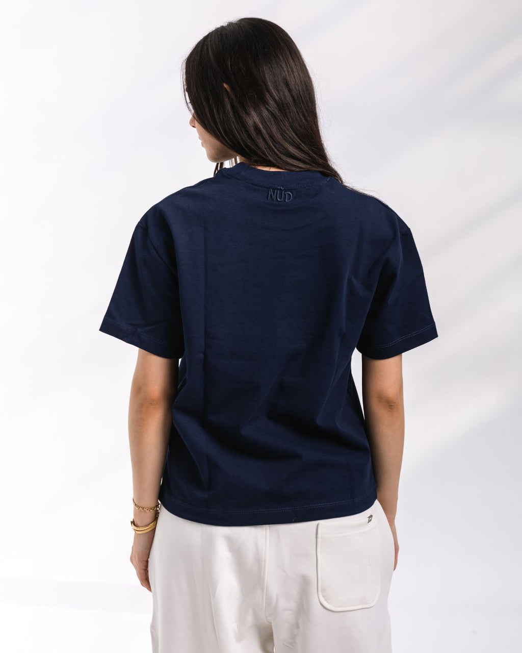 U stitched logo Tee