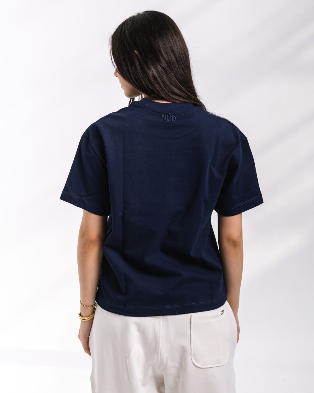 U stitched logo Tee