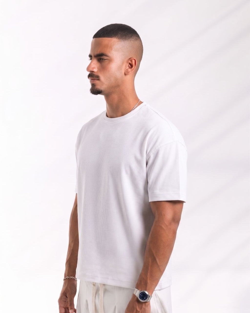 Gold Standard BearTee (white)