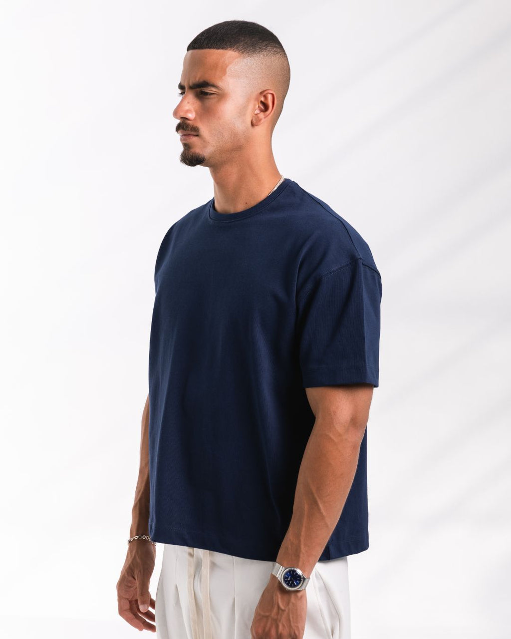 Gold Standard BearTee (navy)