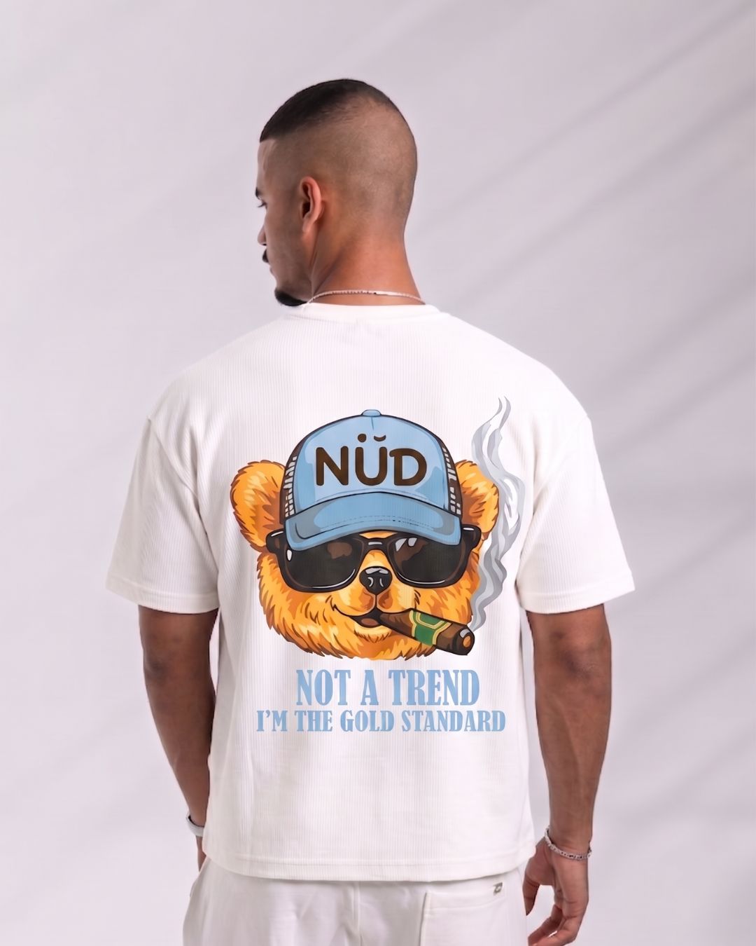 Gold Standard BearTee (white)