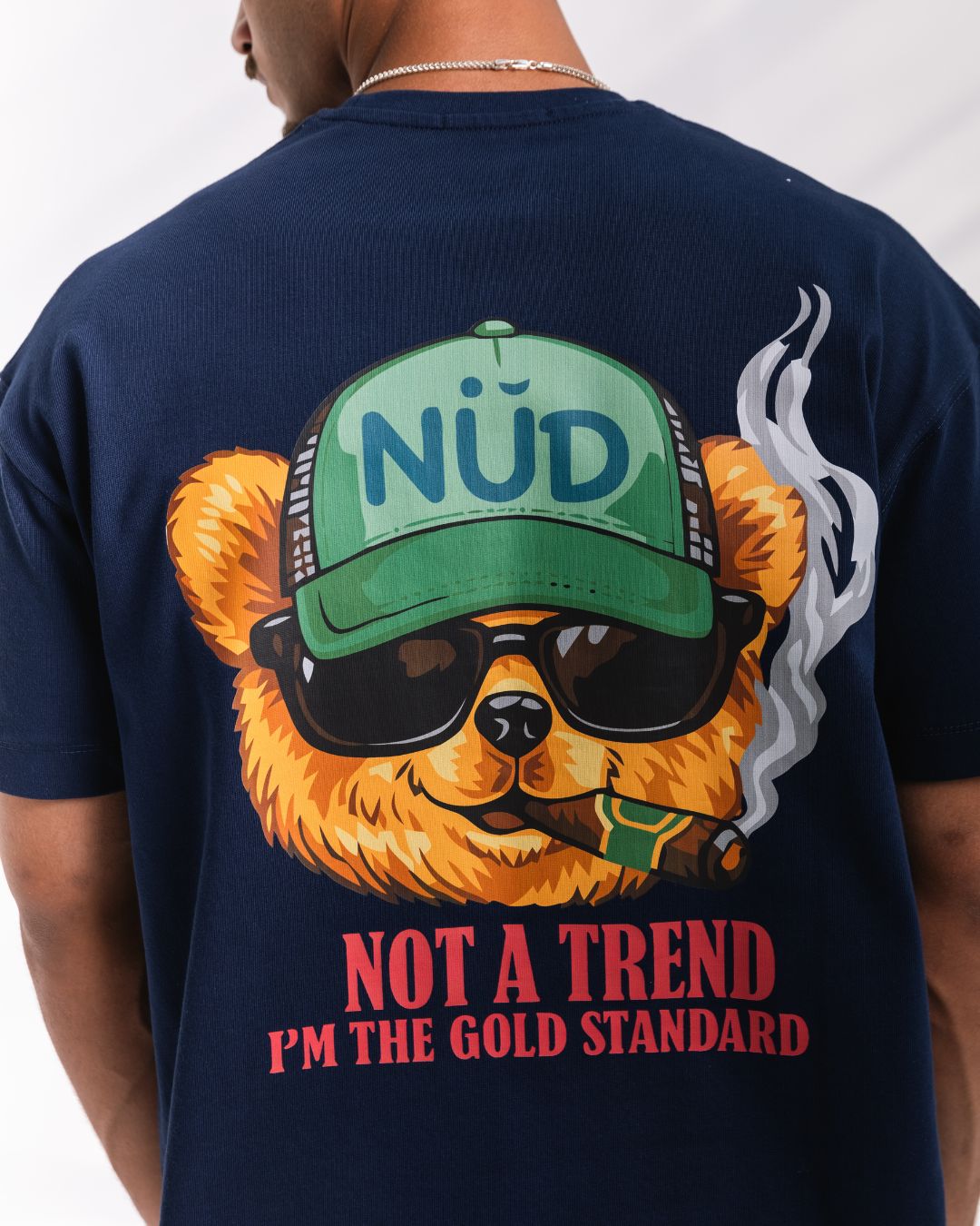 Gold Standard BearTee (navy)