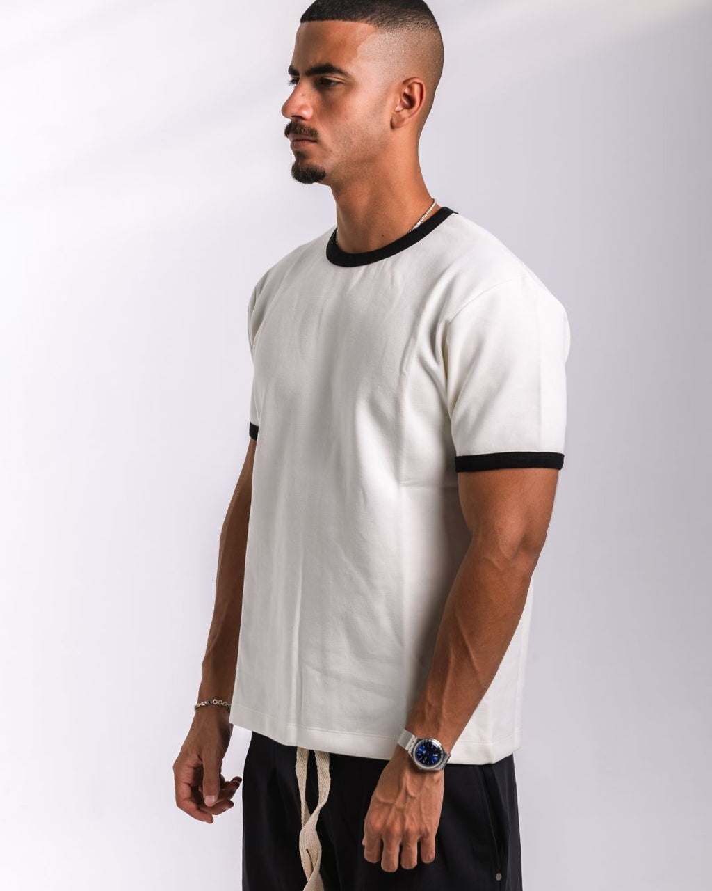 Ringer T-Shirt (white)