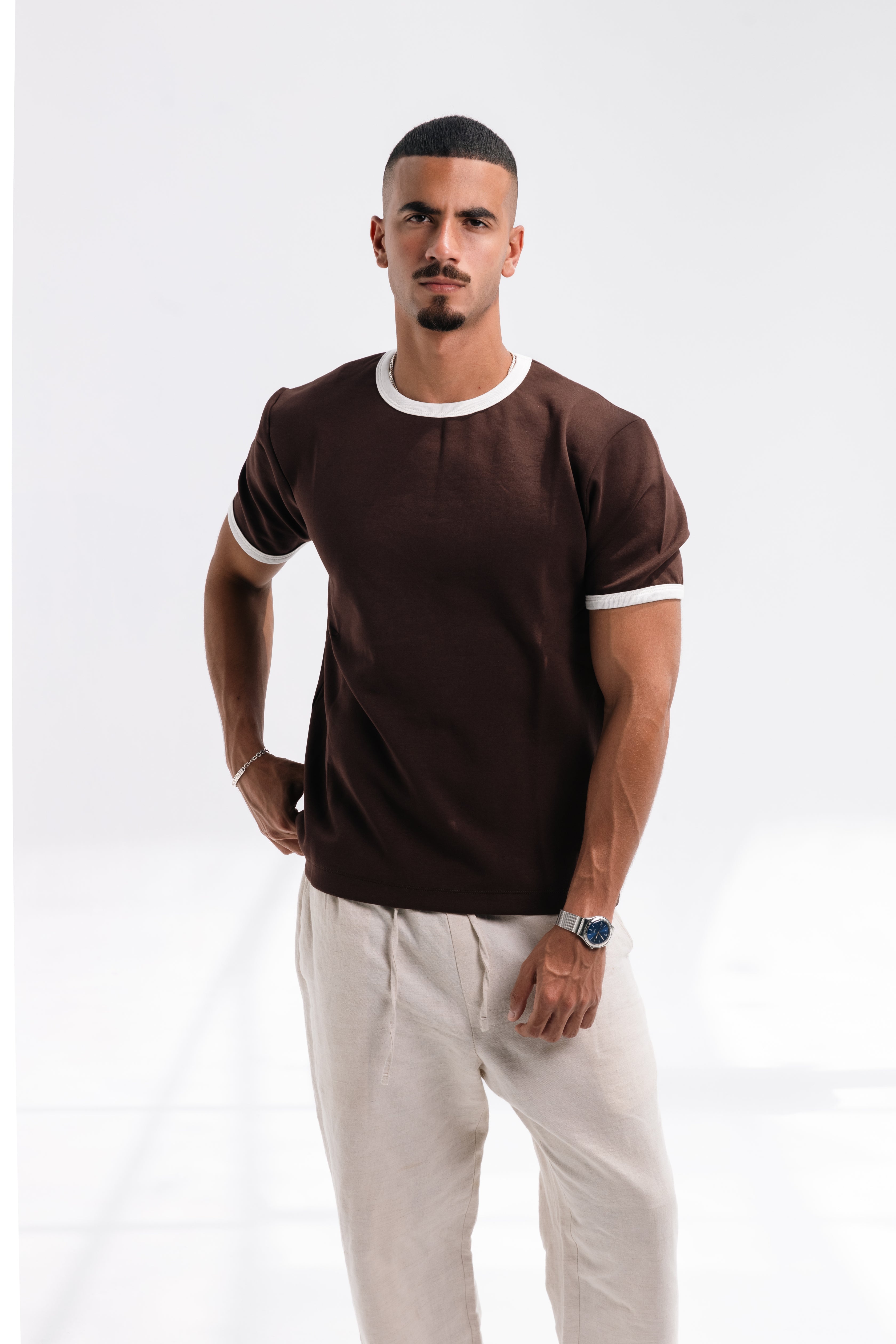 Ringer T-Shirt (brown)