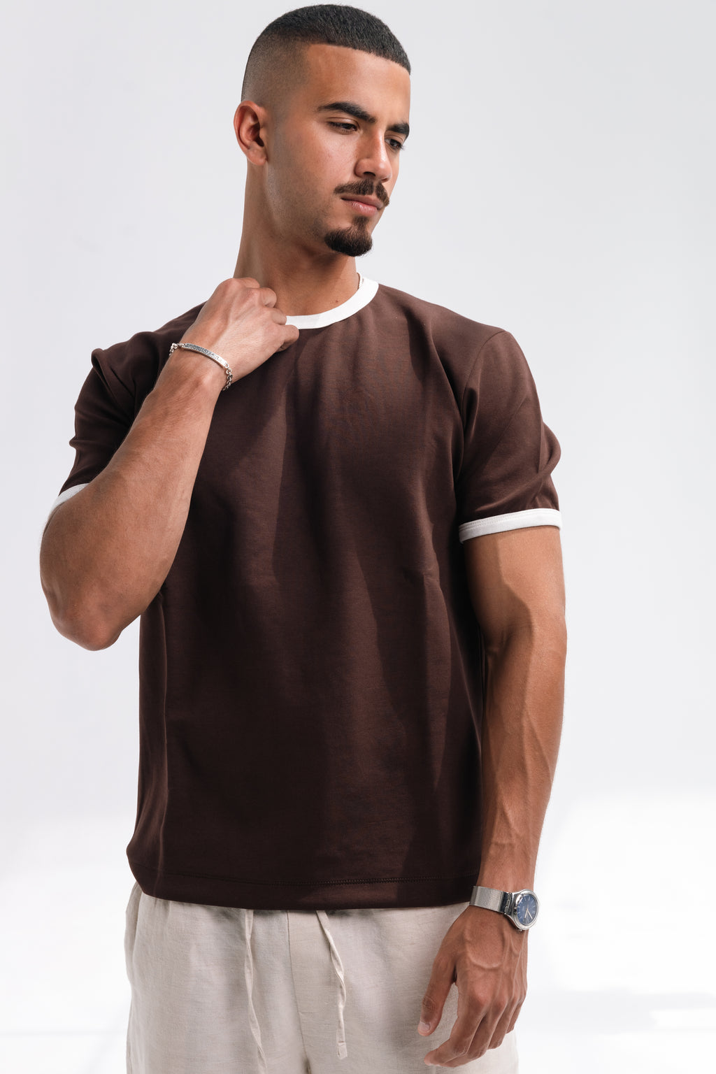 Ringer T-Shirt (brown)