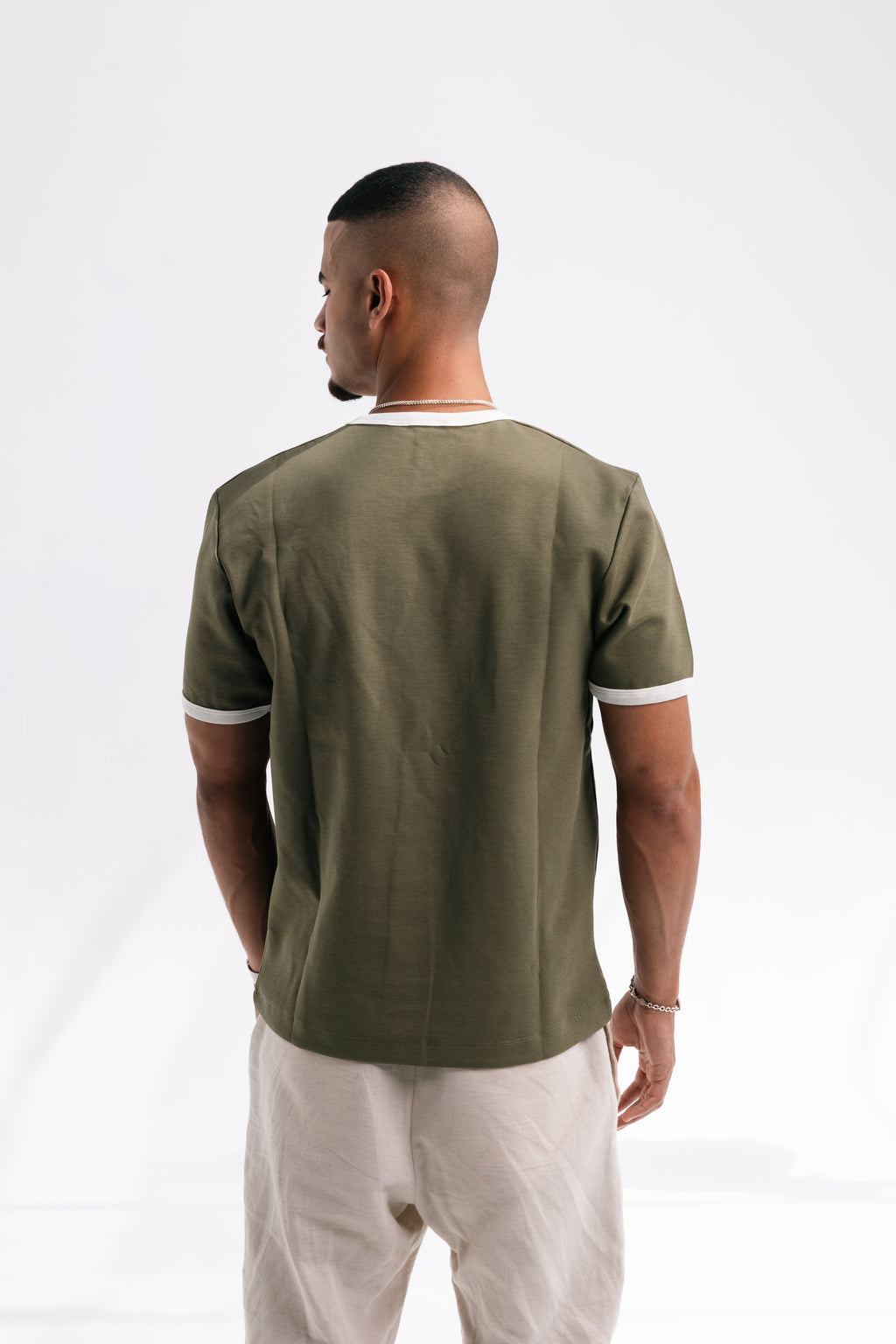 Ringer T-Shirt (olive)