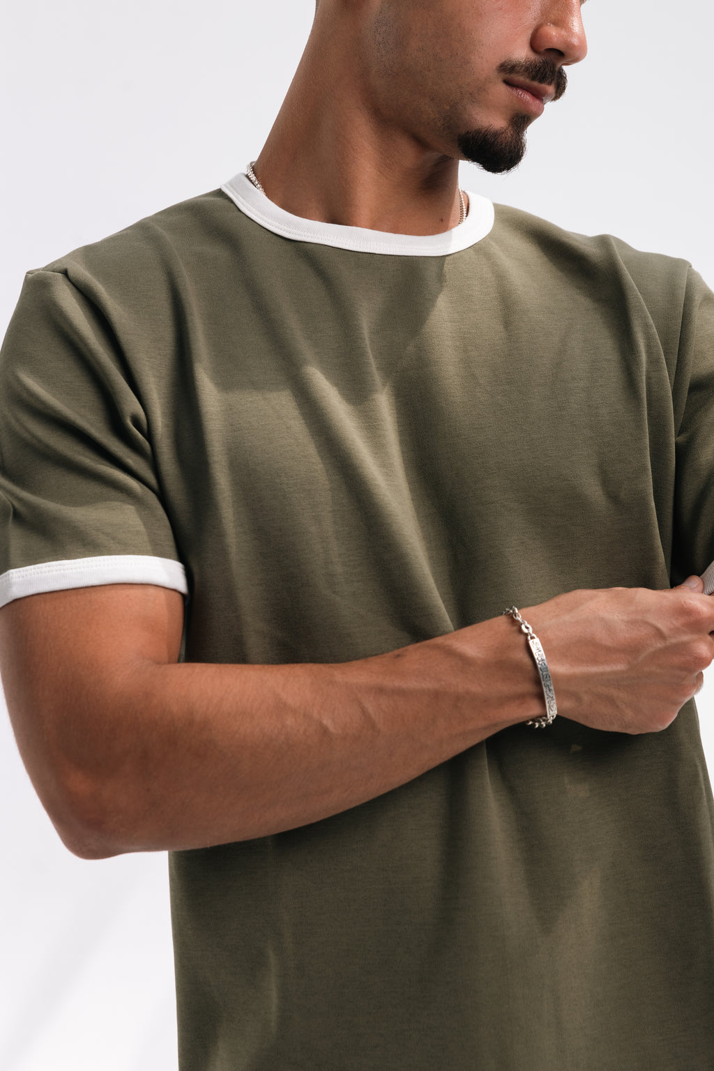 Ringer T-Shirt (olive)