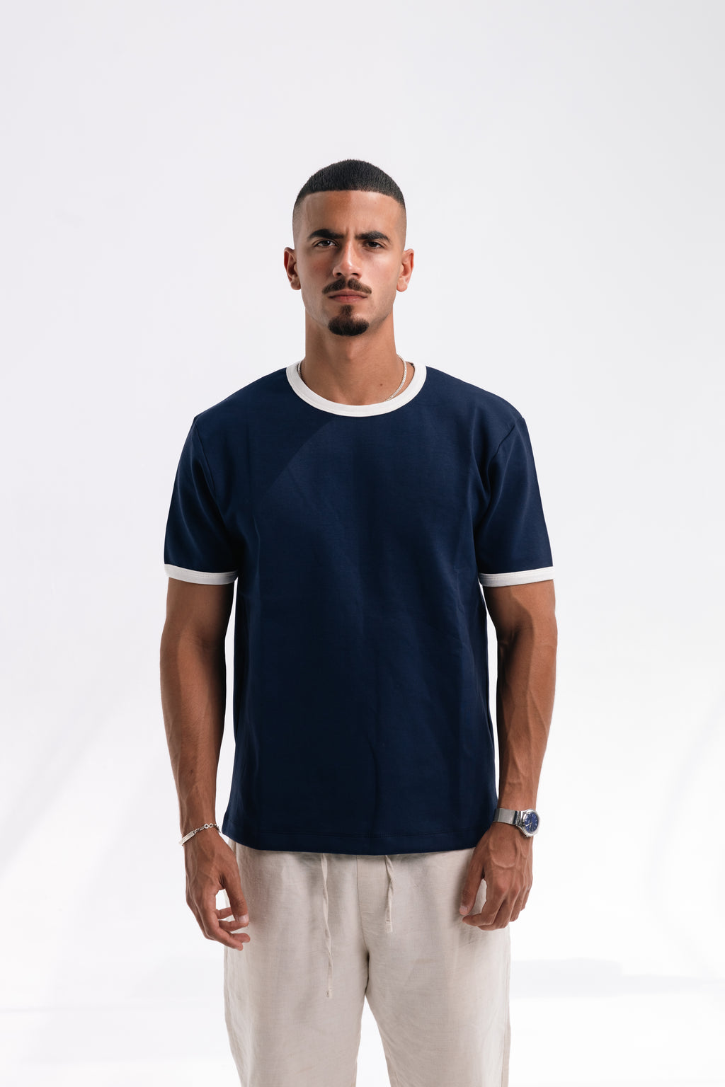 Ringer T-Shirt (navy)