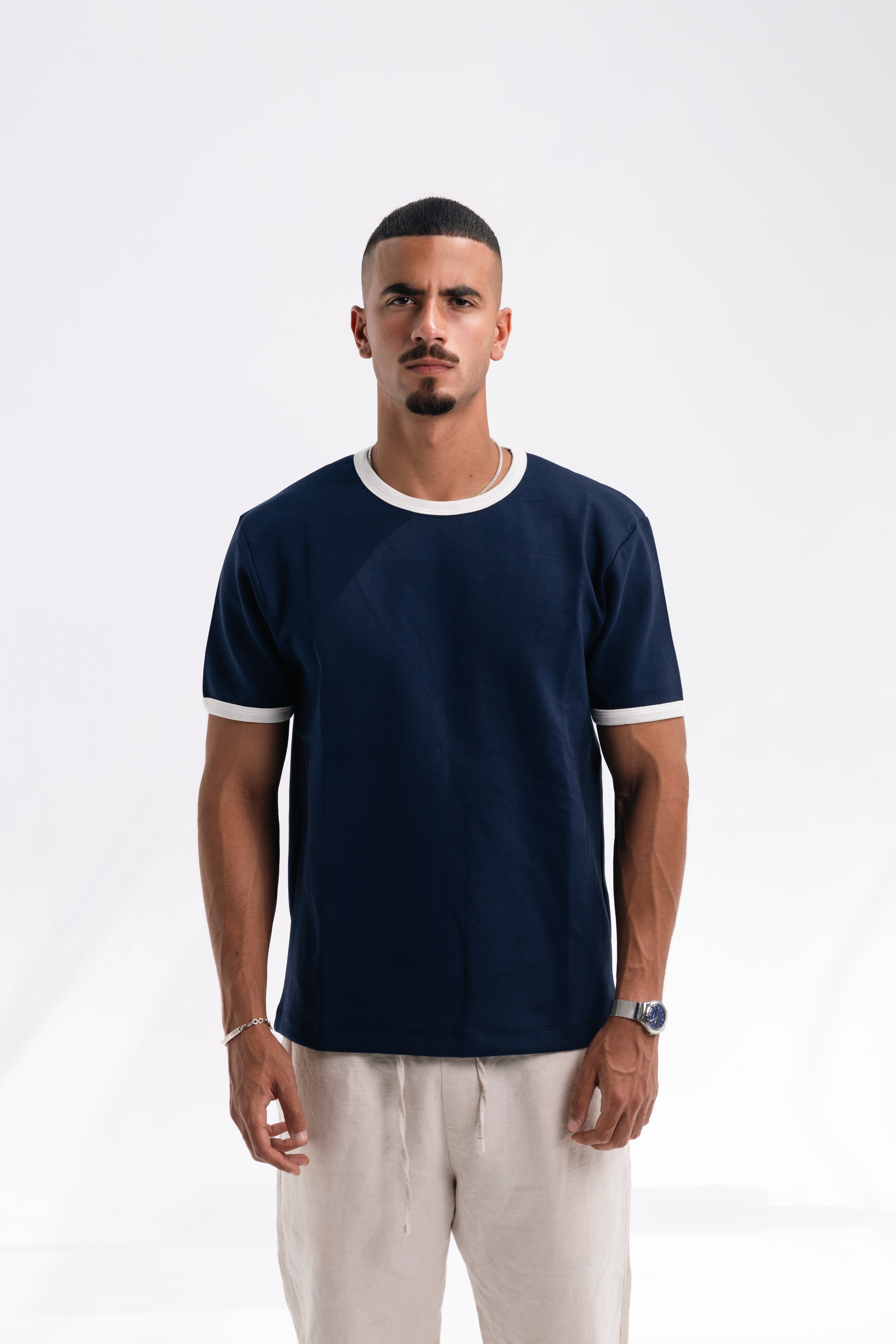 Ringer T-Shirt (navy)