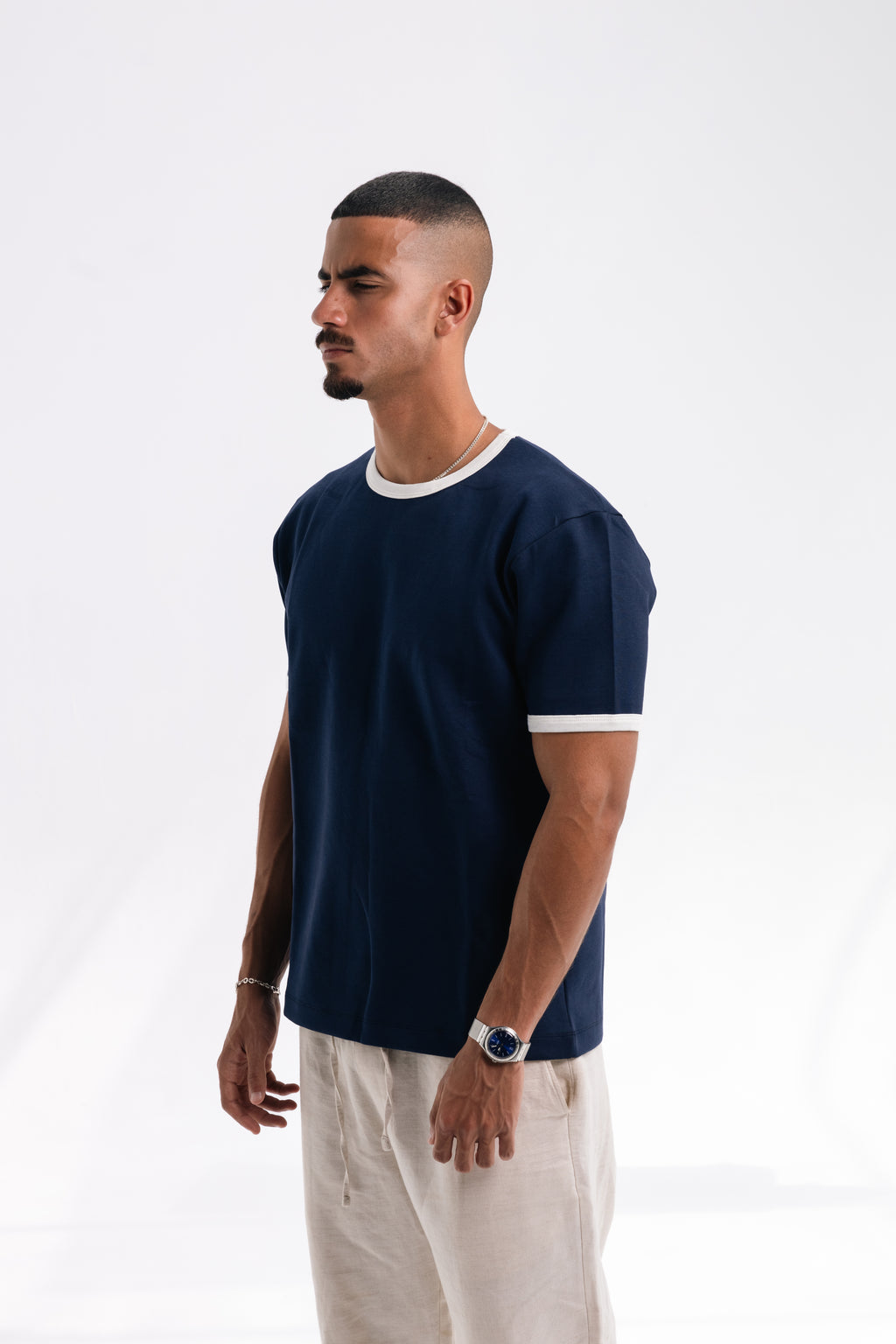 Ringer T-Shirt (navy)