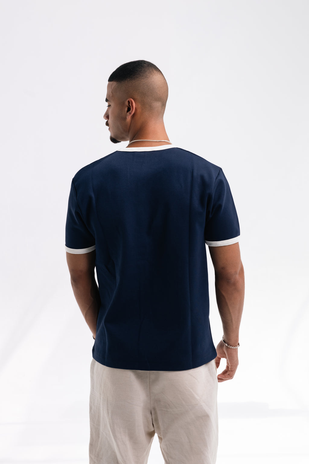 Ringer T-Shirt (navy)