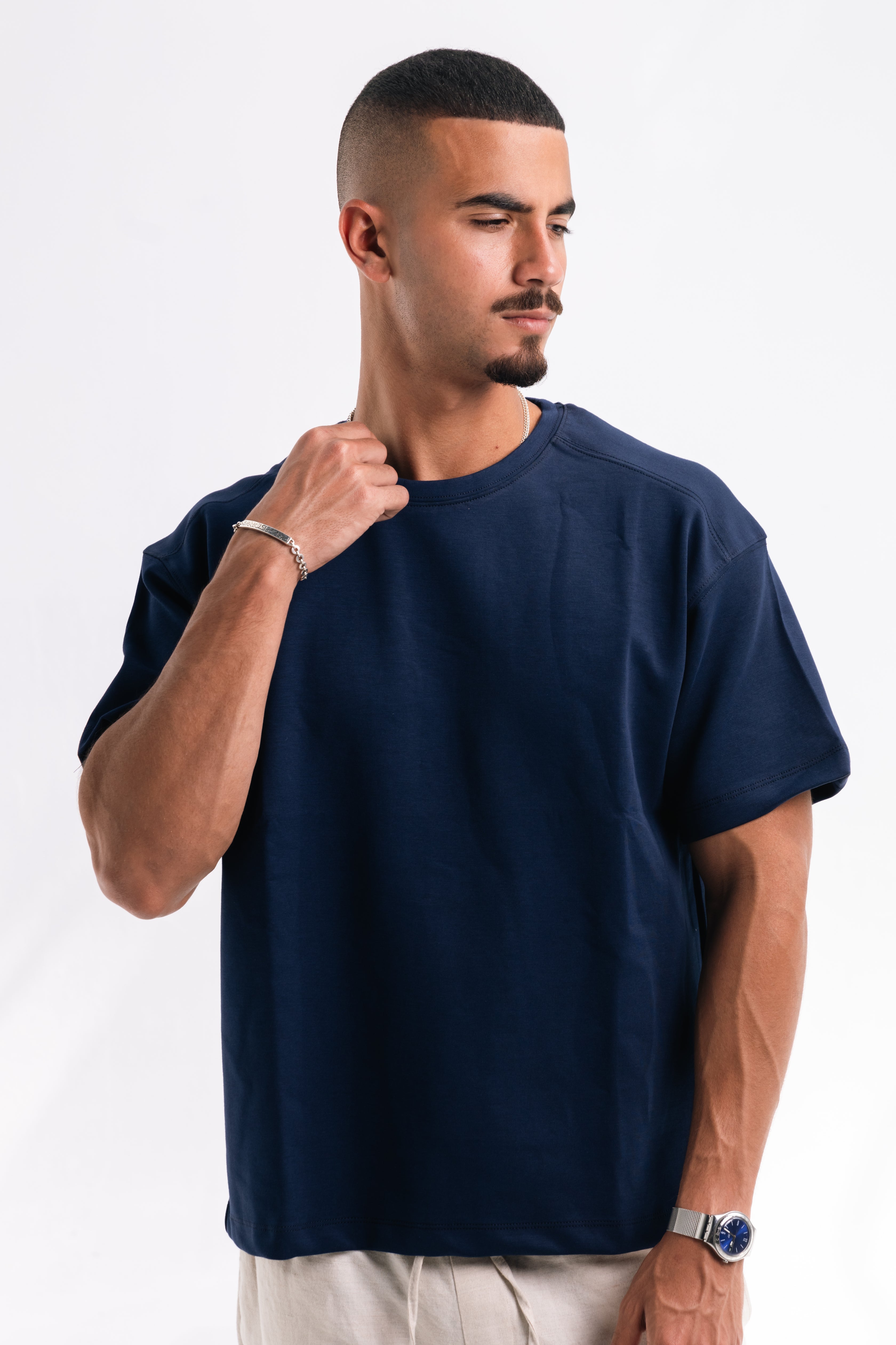 Premium City Basic Tee (navy)