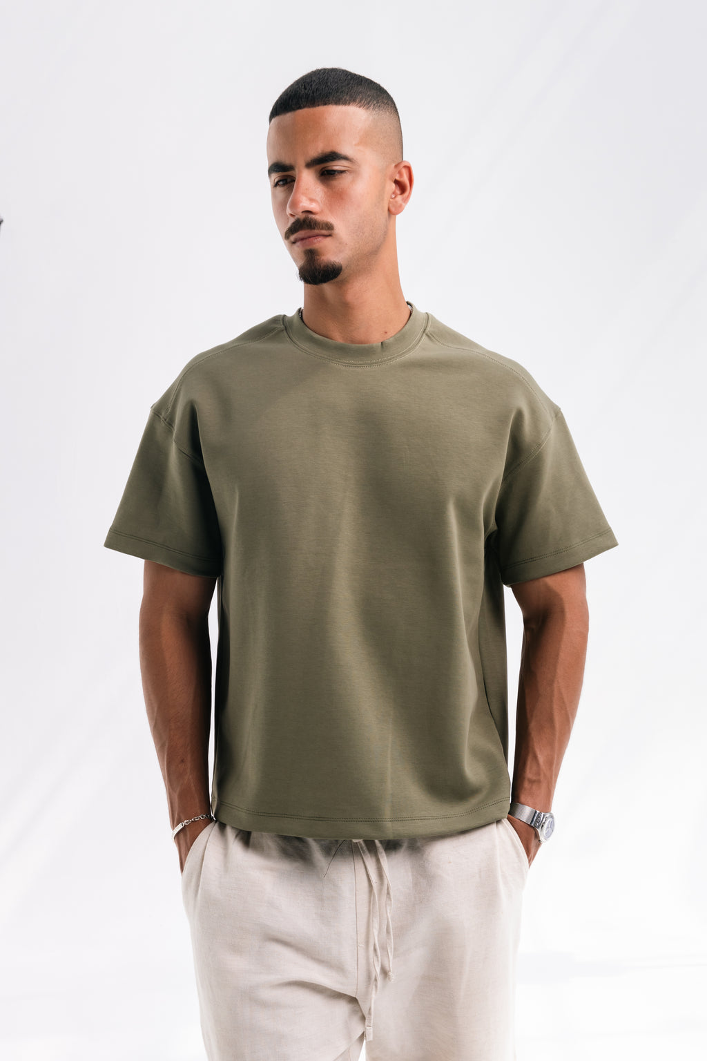 Premium City Basic Tee (olive)
