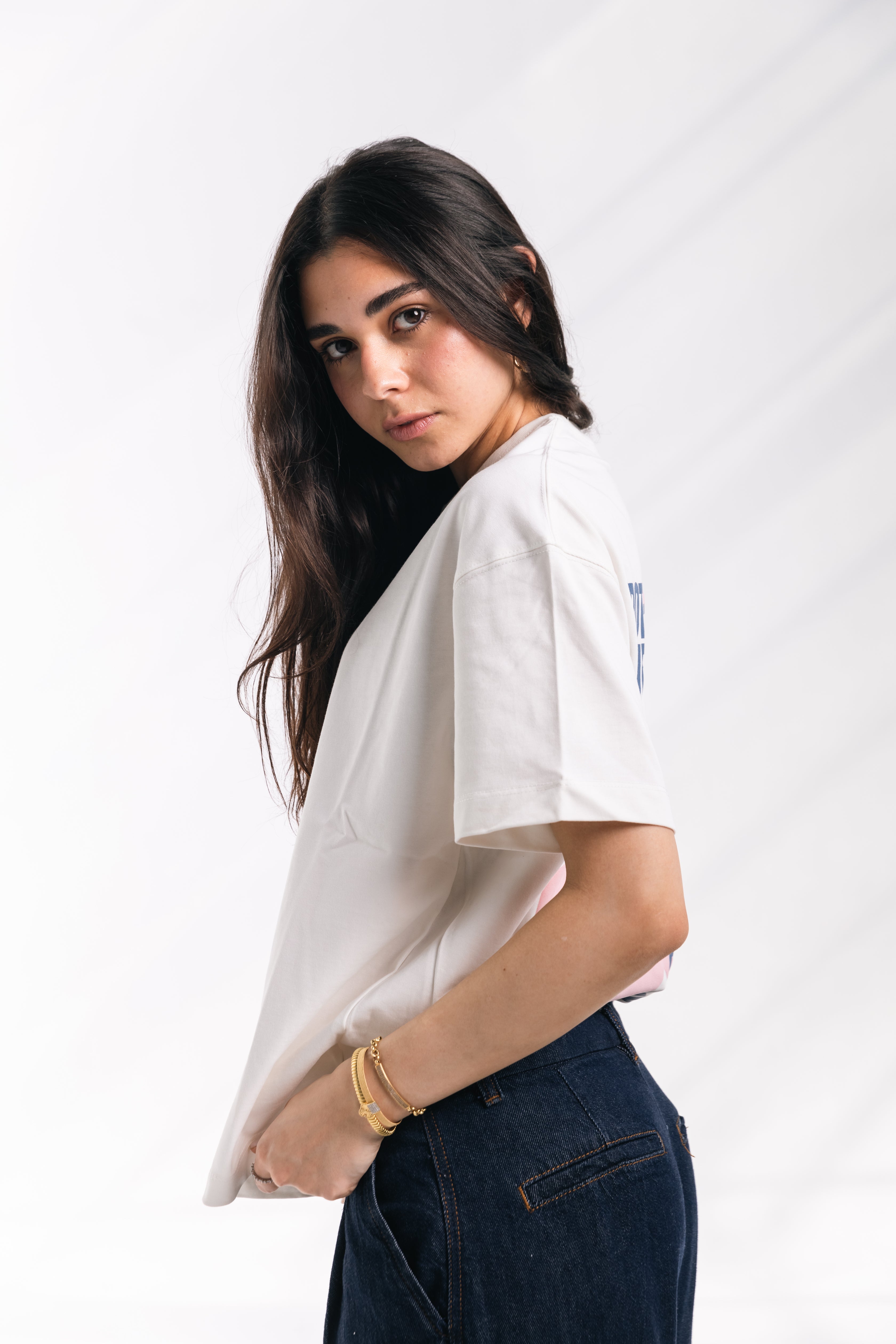 Protect Your Peace Cherry Tee (white)