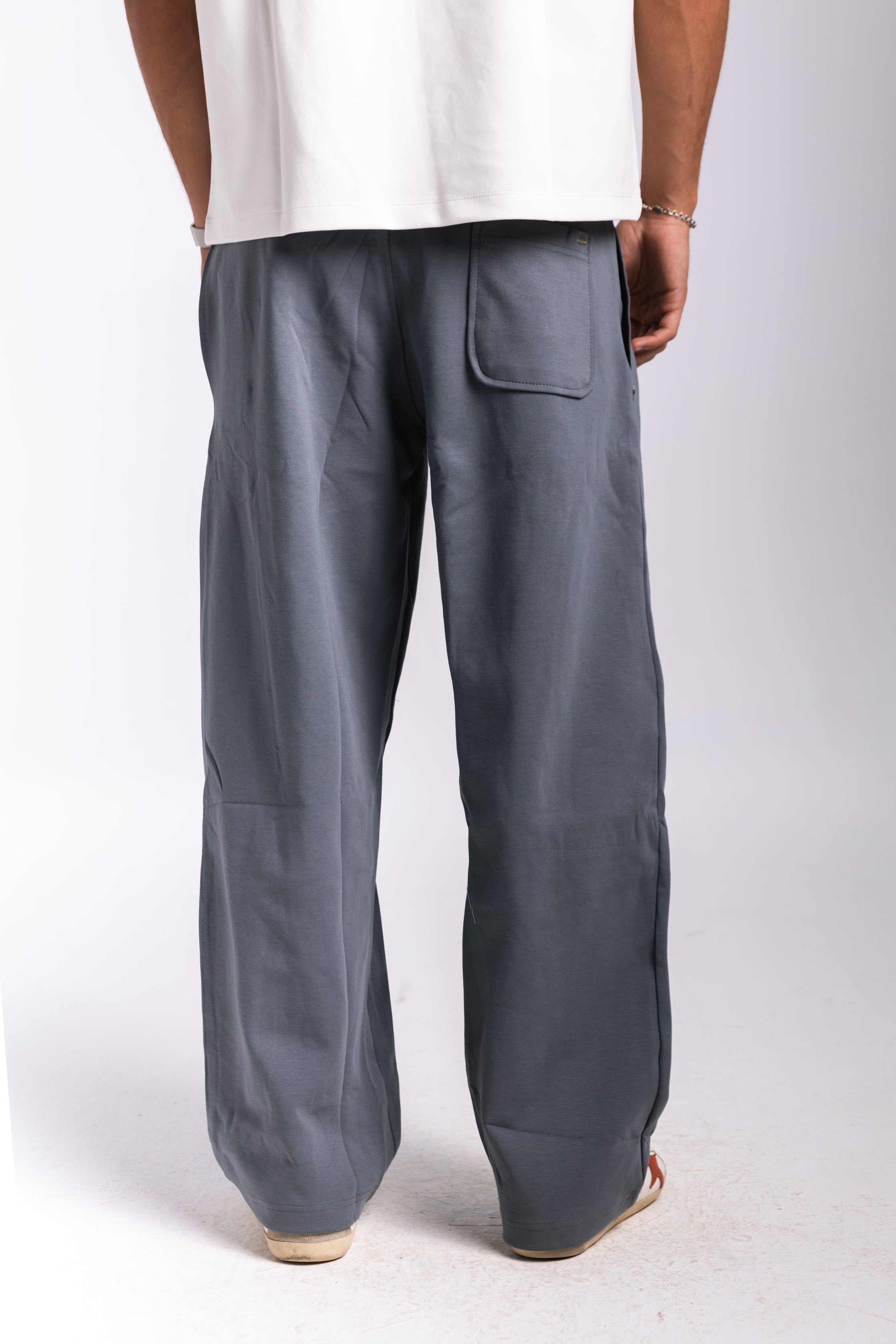 Premium Pleated Sweatpants (nardo grey)